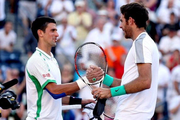 Novak Djokovic can get past Juan Martin Del Potro tonight at Indian Wells...